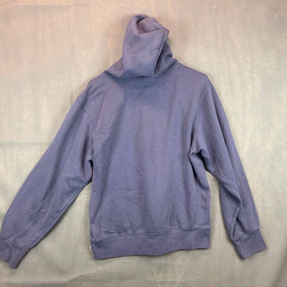 Connecticut Grey Whale Outfitters Hoodie Mens M Blue Graphic Pullover Sweatshirt - Picture 4 of 6